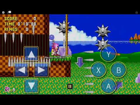 《|Classic Sonic Simulator V11.1| World Kaizo Zone Act 1 | By:noobsonic0102 |》