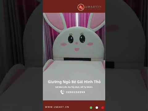 Giường Ngủ Hình Thỏ: Biến Phòng Ngủ Thành Thế Giới Cổ Tích Của Bé!