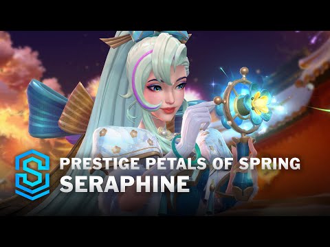 Prestige Petals of Spring Seraphine Wild Rift Skin Spotlight