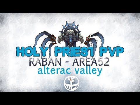 WoW 8.1 PvP Battlegrounds #26 - Holy Priest POV: Rushing Alterac Valley