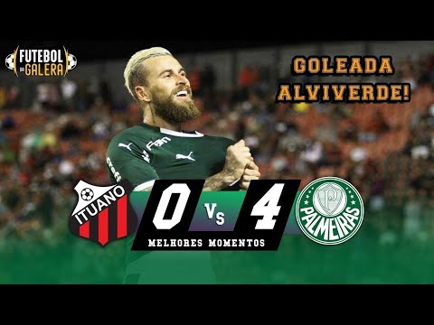 GOLEADA DO VERDÃO| ITUANO 0×4 PALMEIRAS