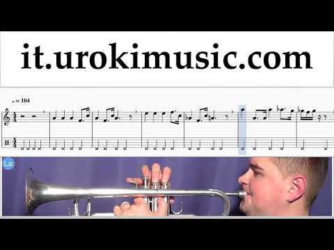 Corso di Tromba Star Wars - Imperial March Tablature Tab Parte#2 um-i276