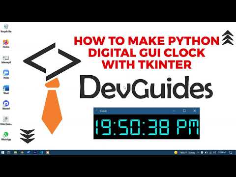 How To Create A Digital Clock Using Python And Tkinter Python Project For Beginners