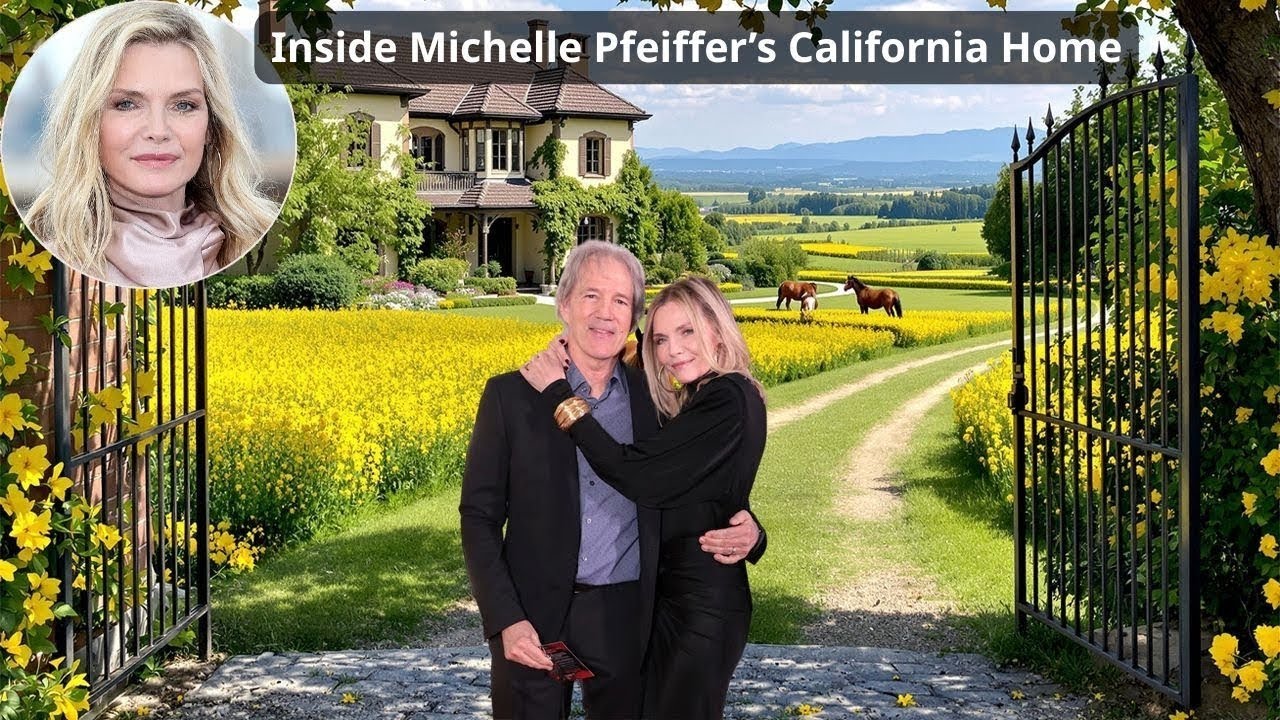 Inside Michelle Pfeiffer’s California Home – Timeless Elegance Meets Modern Comfort