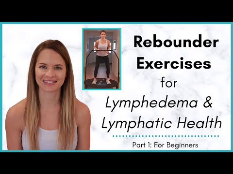 Rebounder Exercises for Lymphedema and Lymphatic Drainage - For Beginners
