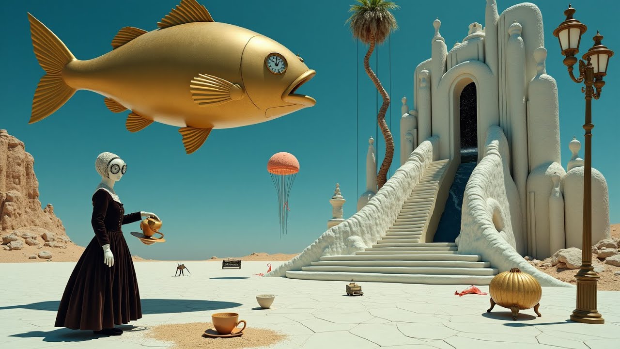 The Golden Fish | An AI Surreal Video