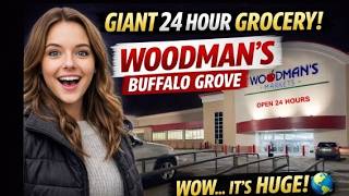 Woodman’s Buffalo Grove Walkthrough MASSIVE!  24 Hour Grocery Store Tour 😳 Chicagoland POV