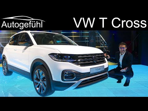 Volkswagen T Cross Premiere REVIEW colours & trims VW T-Cross - Autogefühl