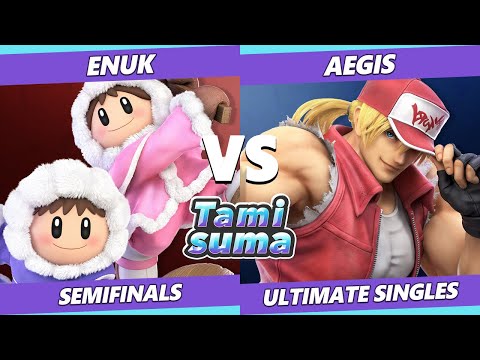 TAMISUMA 215 Semifinals - EnuK (Ice Climbers) Vs. Aegis (Terry) SSBU Smash Ultimate