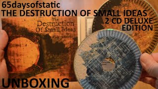 Unboxing 65daysofstatic - The Destruction Of Small Ideas 2 CD Deluxe Edition