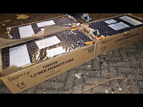 TXB869 600 Shots - Triplex Vuurwerk - A B C 2024 Batch!