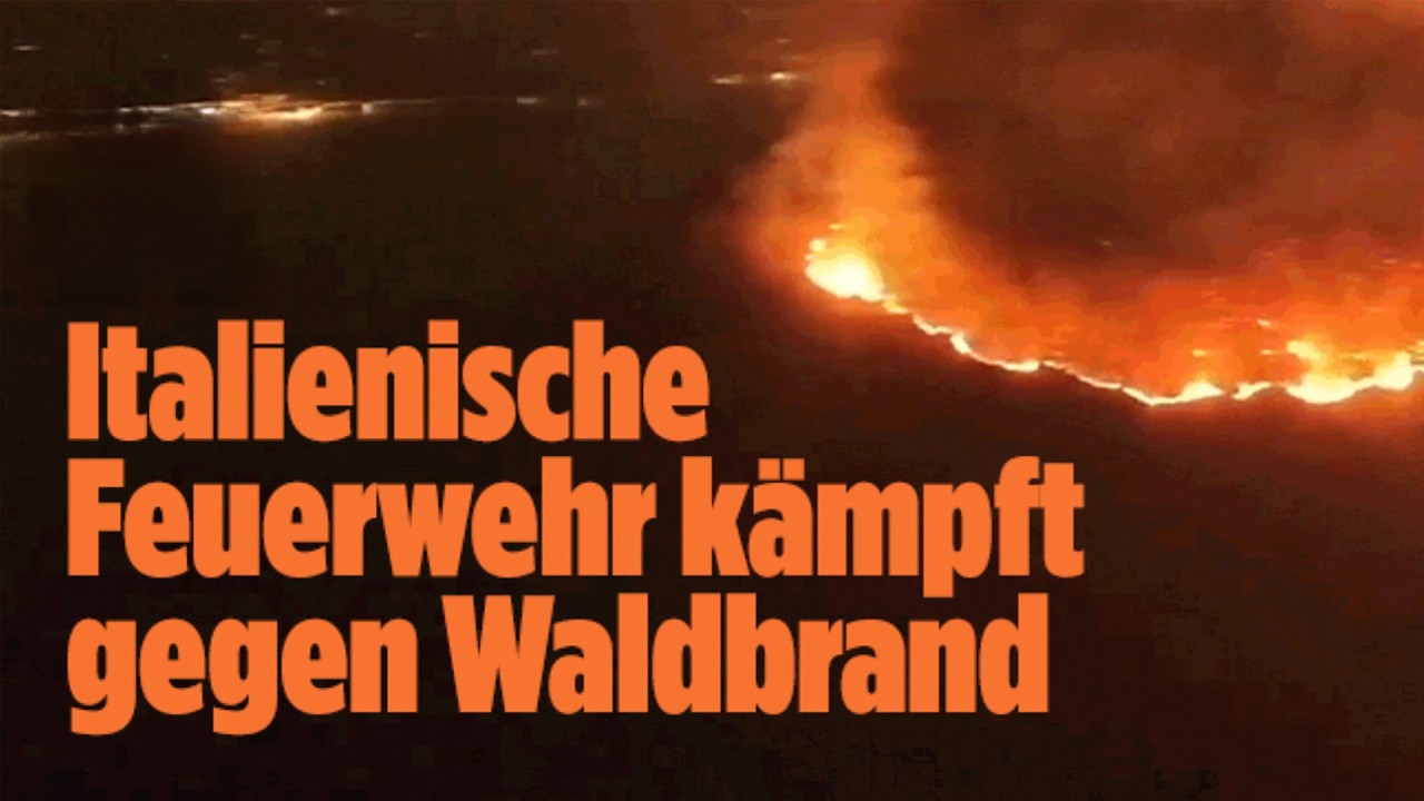 WALDBRAND AM LAGO MAGGIORE: Drohnen zeigen dramatisches Ausmaß