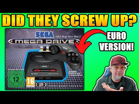 What's Different? SEGA Announces NEW Mega Drive Mini 2 For Europe! Preorders LIVE NOW!