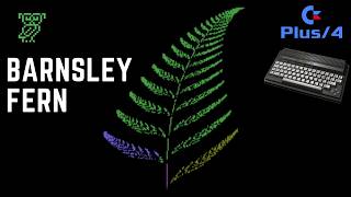 Barnsley Fern | Codereview in BASIC | Commodore Plus/4