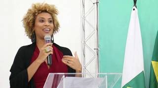 Marielle Franco discursa na Solenidade de Posse 2018 do Cofecon