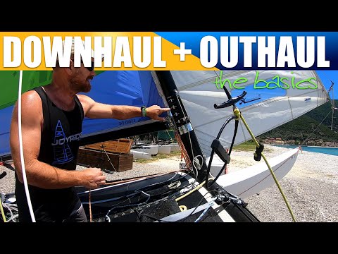 Downhaul and outhaul settings on a catamaran  The fundamentals