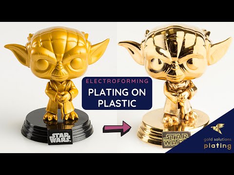 Electroforming Tutorial - Gold Plating on Plastic Electroplating