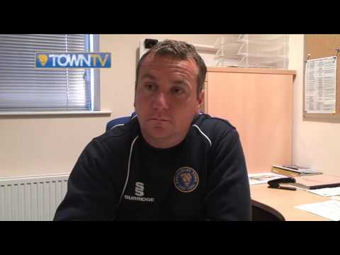 Micky Mellon pre Chesterfield - Town TV