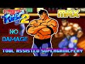 TAS Streets Of Rage 2 Bare Knuckle II Max Hardest No Damage