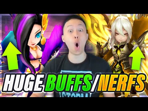 THE BIGGEST BALANCE PATCH CHANGES WE'VE EVER SEEN?! - Top 10 Buffs & Nerfs in Summoners War