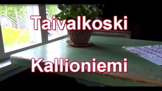 preview picture of video 'Kalle Päätalo: Kallioniemi Hiltu Jaskan tekemät pöytä ja kiikkutuoli Päätalopäivät 1.7.2014'