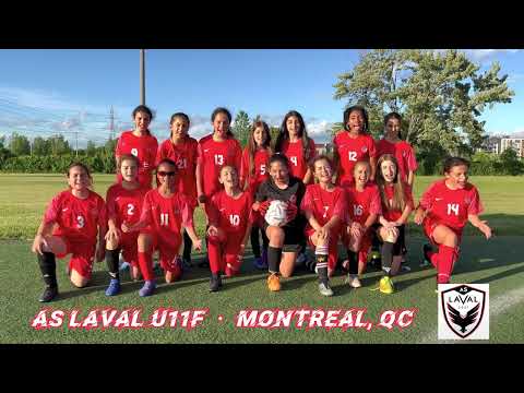 ⚽️🇨🇦 AS Laval U11F - Little supporters with big dreams GO CANADA WC QATAR 2022!