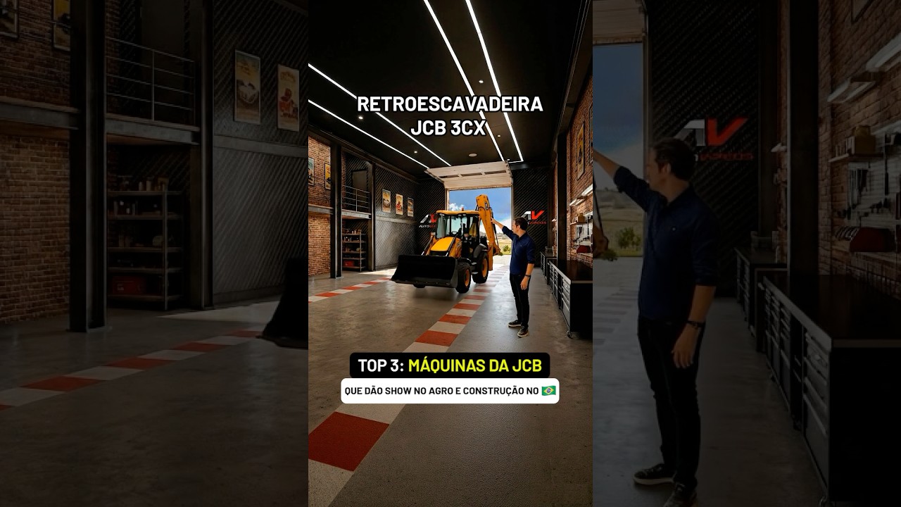 TOP 3: ESCAVADEIRAS DA JCB QUE DÃO SHOW NO AGRO E CONSTRUÇÃO NO 🇧🇷