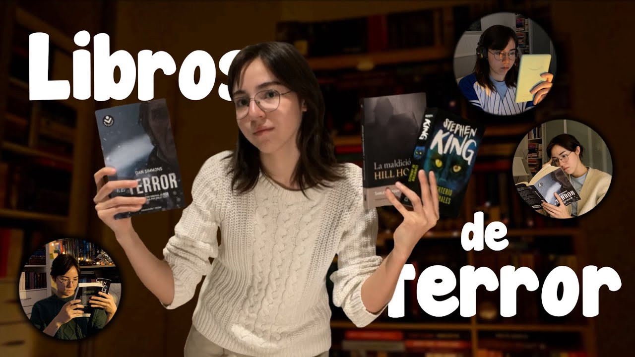 REACCIONANDO A LIBROS DE TERROR 👻😰 - Emily Rangel