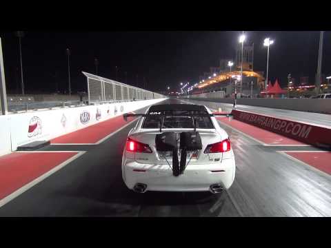 Lexus de 3000Hp vuela en pista de drag