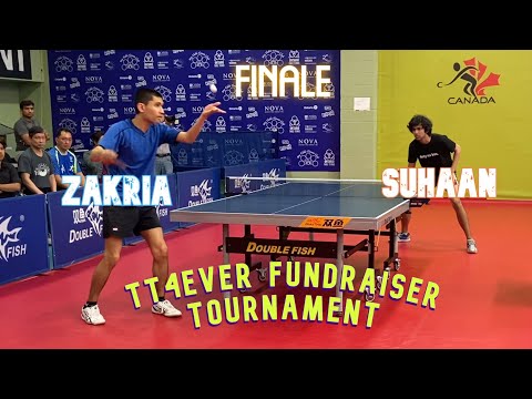 Suhaan GULATI [2292] vs Zakria  [1986] - Final - TT4EVER Fundraiser Tournament - 17 June 2023