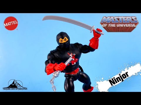 Mattel Masters of the Universe Origins NINJOR Video Review