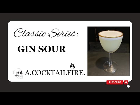 Classic Gin Sour Recipe