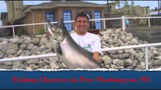 preview picture of video 'Fishing Charters Port Washington WI Nolan's Top Gun Charters'