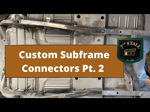 1966 Mustang Restoration Pt. 35 Custom Subframe Connectors Pt. 2