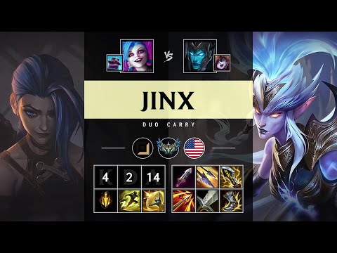 Jinx ADC vs Kalista - NA Challenger Patch 25.16