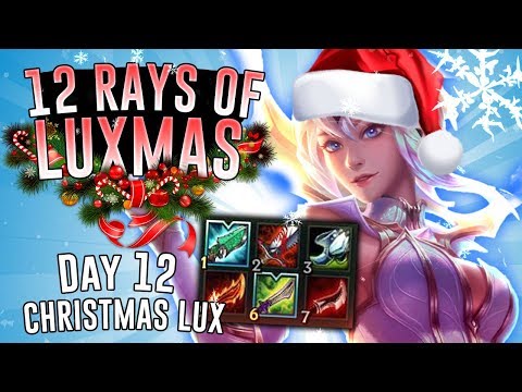 CHRISTMAS LUX BUILD DESTROYS A YASUO!! The 12 Rays of Luxmas - Day 12
