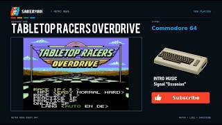 Commodore 64 -=Tabletop Racers Overdrive=- preview