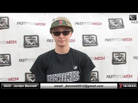 2023 Jordan Bennett 3.8 GPA Shortstop and Outfielder Softball Skills Video - Firecrackers DeLeon