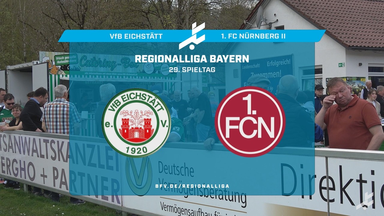VfB Eichstätt vs 1.  Nürnberg II Highlights