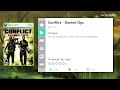 15 Minutos Jogando: Conflict: Denied Ops xbox 360 Full 