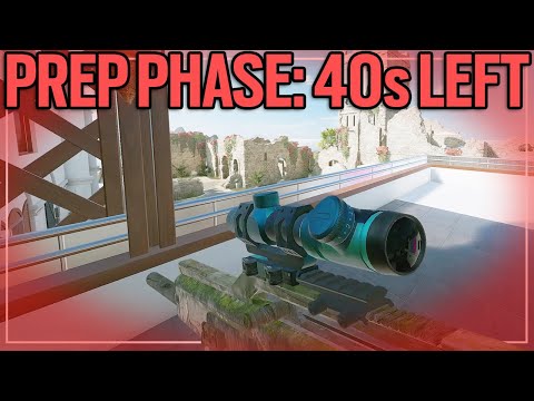 Cheaters Can Go Outside During Prep Phase Now...