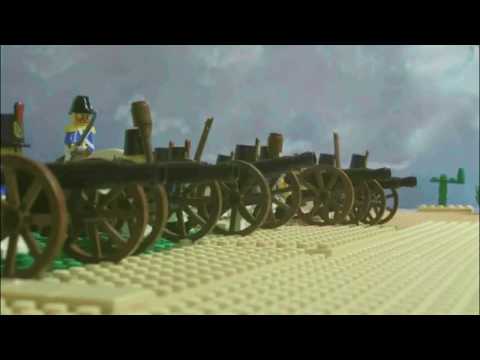 LEGO ALAMO STOP MOTION BATTLE