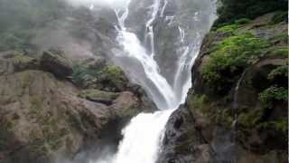 preview picture of video 'Dudhsagar Waterfals near GOA'