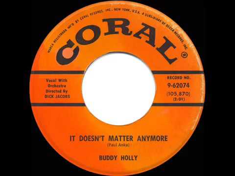 1959 HITS ARCHIVE  It Doesn’t Matter Anymore   Buddy Holly