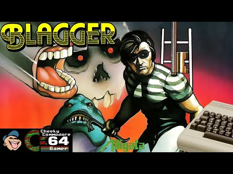 BLAGGER – Commodore 64 (1983) | Antony Crowther's Classic Single-Screen Platformer