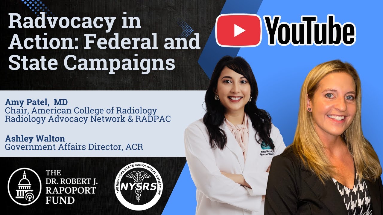Radvocacy in Action: Federal and State Campaigns