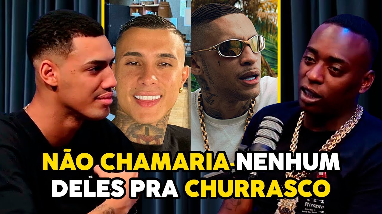 NEGÃO ORIGINAL DIZ QUE NÃO LEVARIA PAIVA E NEM MC KADU PRA UM CHURRASCO