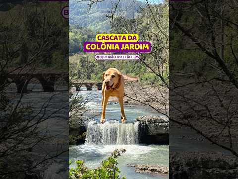 😱MUITO FÁCIL a #cascatadacoloniajardim #boqueiraodoleao