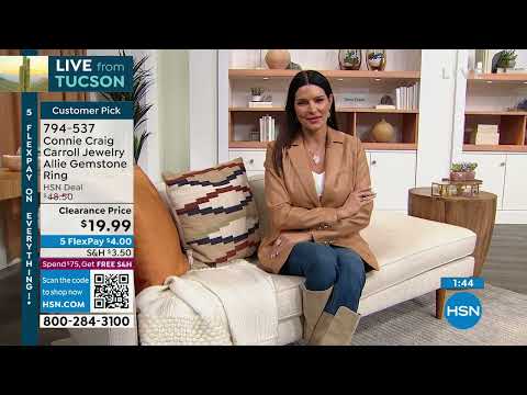 HSN | Connie Craig Carroll Jewelry Collection - Live From Tucson 02.07.2023 - 11 AM