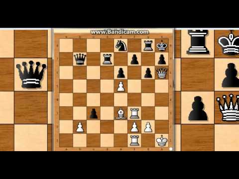 Šahovski problem br1  - PEDRENY  vs AMADO -mat u cetiri poteza # 180 sah i mat